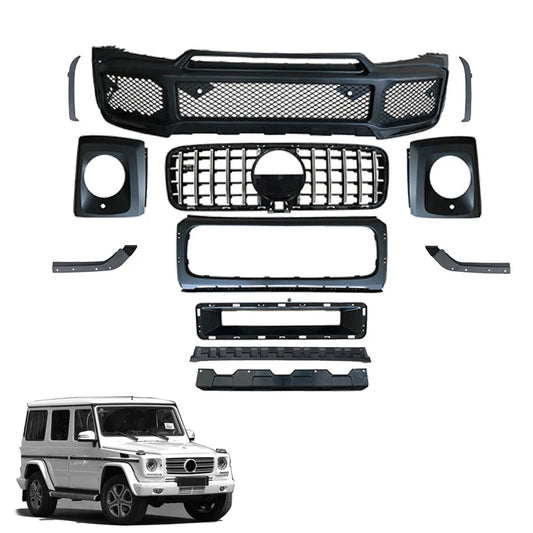 Rear Front Bumper Diffuser Tail Light Headlight Body Kit For  G-Class W463 To G63 2004-2018