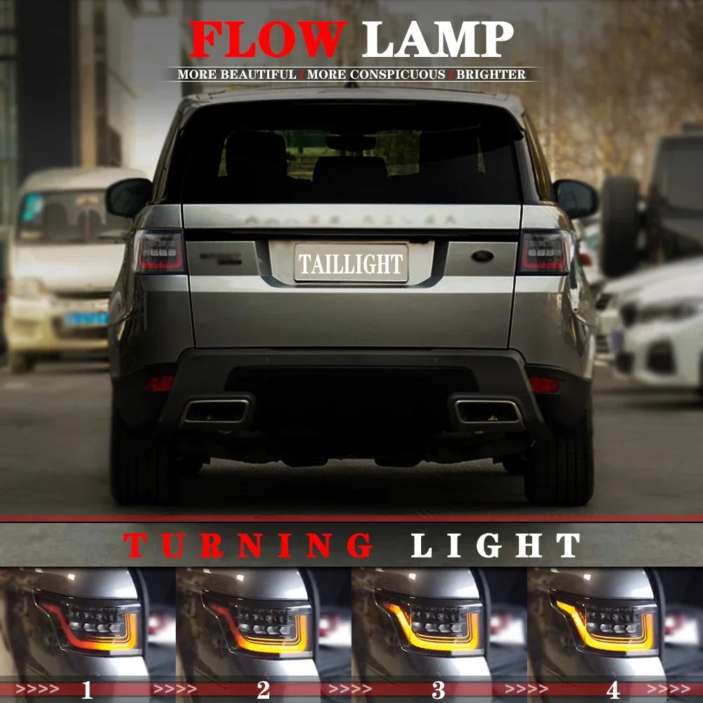 Rear LED Tail Light Lamp For Land Rover Range Rover Sport 2014 15 16 17 18-2020 LR099777 Rear Lamp Assembly LR099774