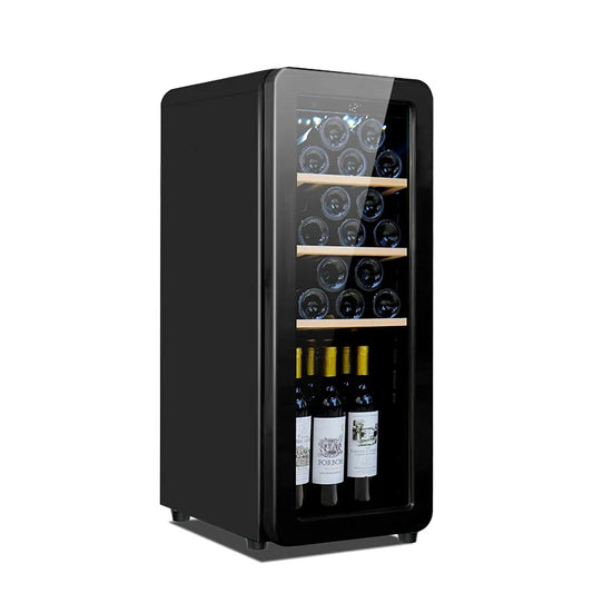 Red wine cabinet, constant temperature wine cabinet, household 60 liter compressor, small wine cabinet, household mini air