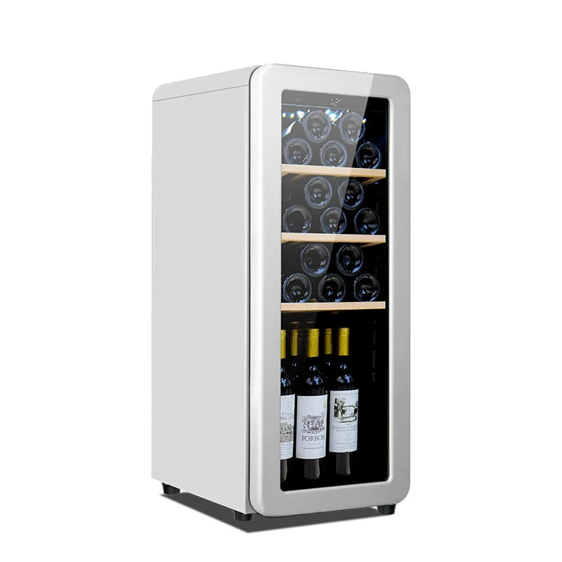 Red wine cabinet, constant temperature wine cabinet, household 60 liter compressor, small wine cabinet, household mini air