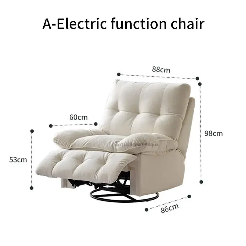 Relaxing Massage Chairs For Living Room Single Sofa Comfortable Multifunctional Electric Rocking-Rotating Smart Modern Chairs
