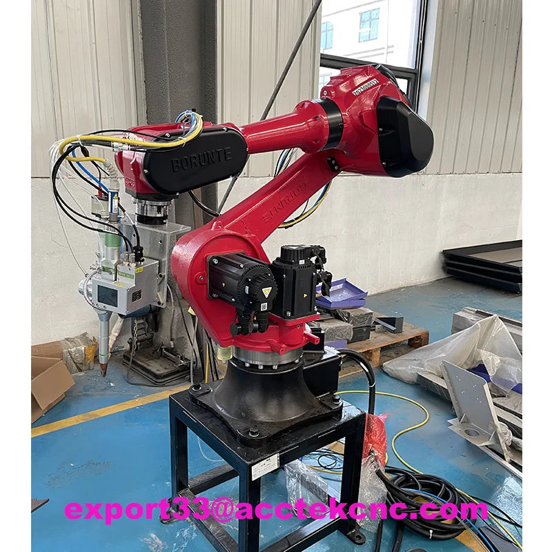 Robotic Arm 3D Fiber Laser Cutting and Welding Machine 용접기 Laser Welding Equipment for 3mm Aluminum Iron Steel Metal Sheet