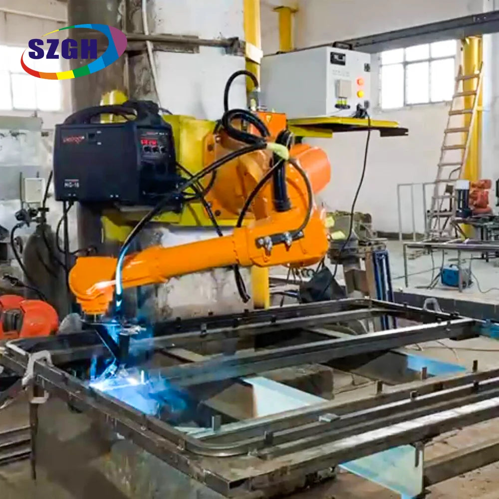 Robotic arm welding automatic industrial 6 axis welding robot arm price robotic welding programming