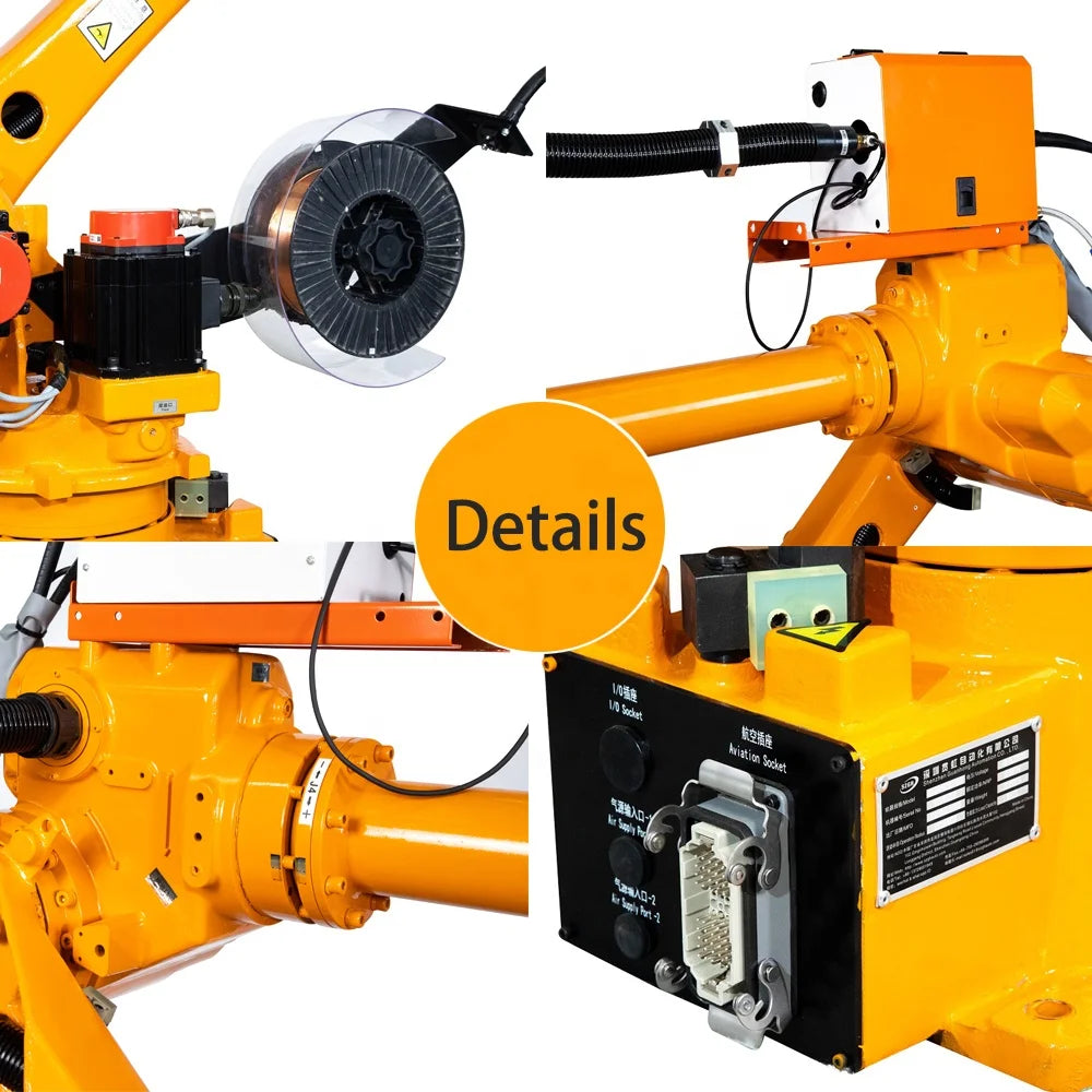 Robotic arm welding automatic industrial 6 axis welding robot arm price robotic welding programming