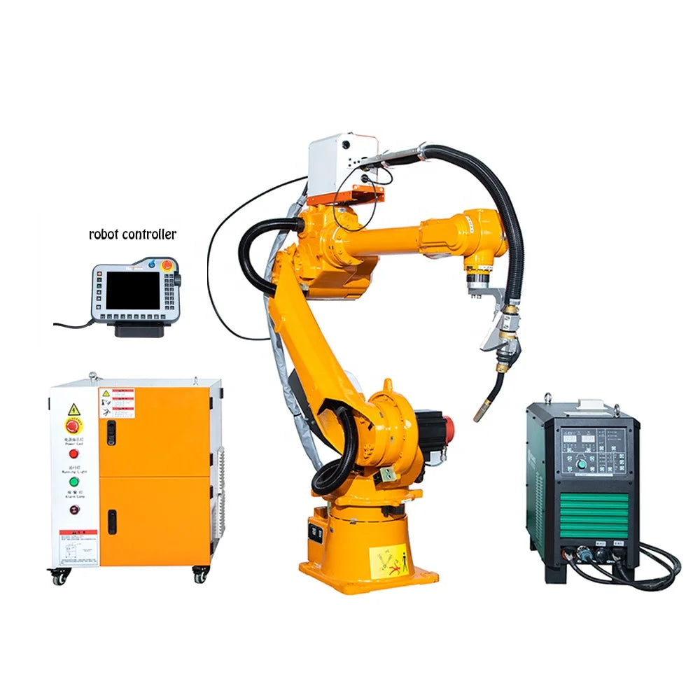 Robotic arm welding automatic industrial 6 axis welding robot arm price robotic welding programming