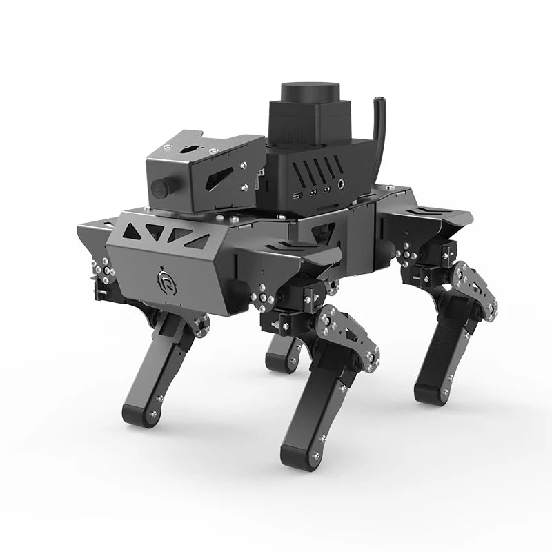Ros Corgi Quadruped Dog Intelligent Programming Robot AI Visual Education Wifi Wireless Remote Control By iOS Android Gamepad