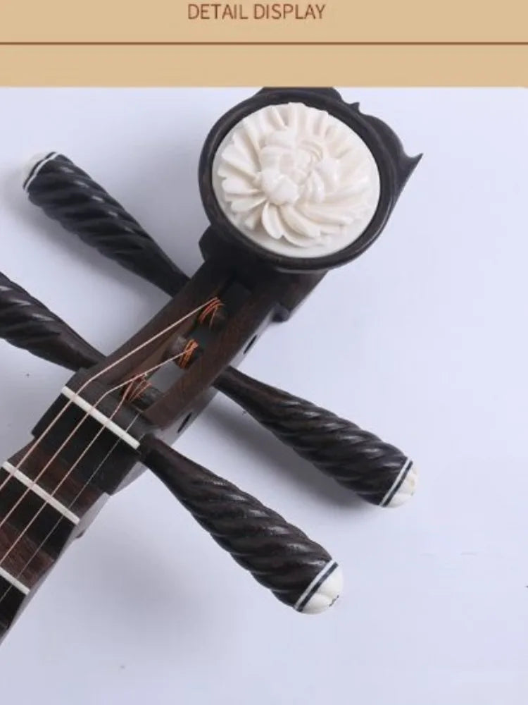 MMOOKA Rosewood Lute Children Adults Play Stringed Musical Instruments Professionally Pipa National Instrument Beginners Dulcimer Oud