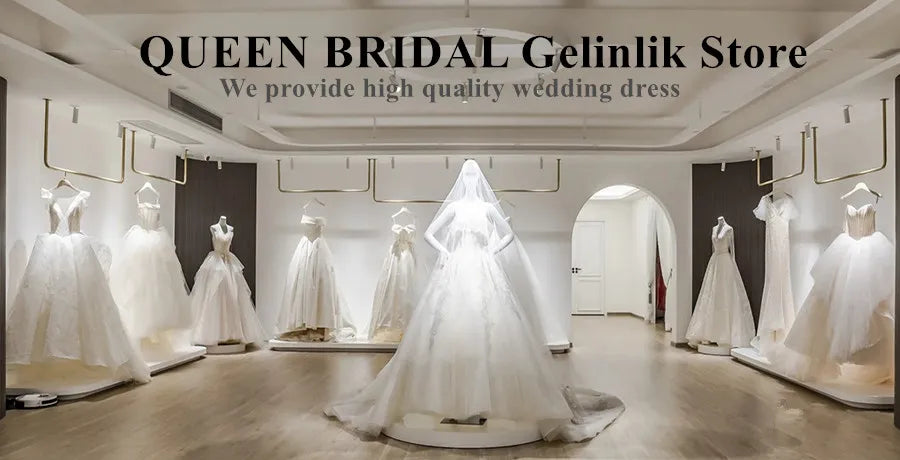Appliques Lace Sequined Wedding Dresses Luxury 2023 New Long Sleeve Bride Ball Gowns Floor Length Vestidos De Novia Custom L16M