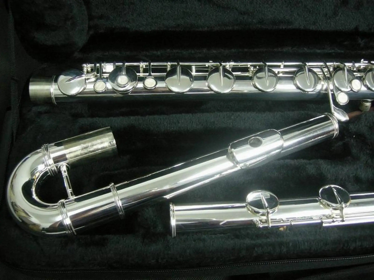 New Professional Excellent Bass Flute C Tone With Hard Case