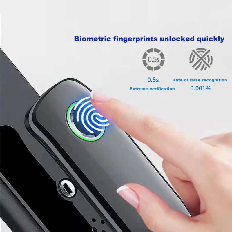 S921 Hot Sale Finger Print Card Intelligent Smart Phone APP TTlock Tuya Electronic Door Lock
