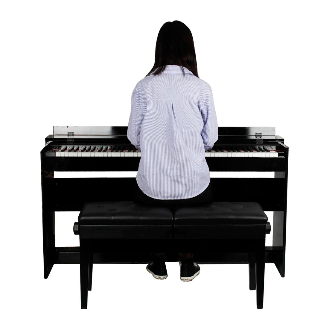 SLADE 88 Keys Upright Piano Digital Electronic Piano Weighted Keyboard Professional Keyboard Instrument for Beginner Practice