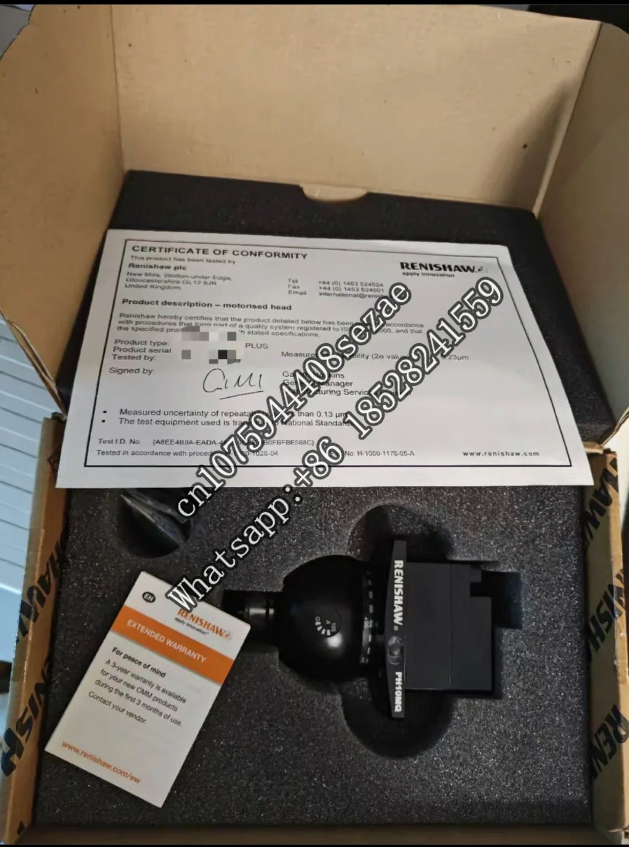 PH10MQ Renishaw  Three Dimensional Gauge Meter cmm Coordinate Measuring Machine  PH10M  plus