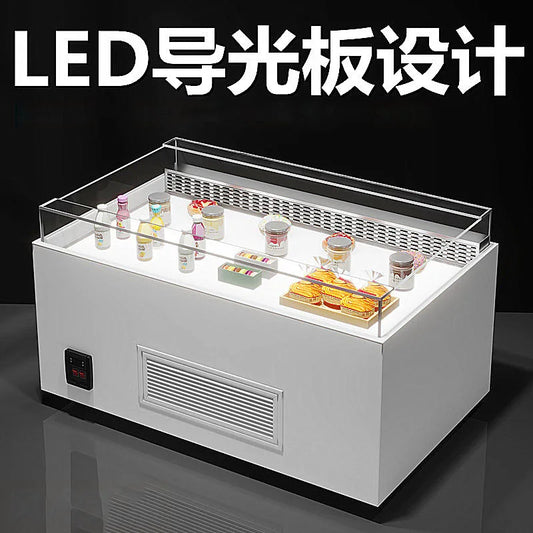 Sandwich cabinet, horizontal cake, dessert, refrigerated display island cabinet, fruit and sushi, open storage cabinet