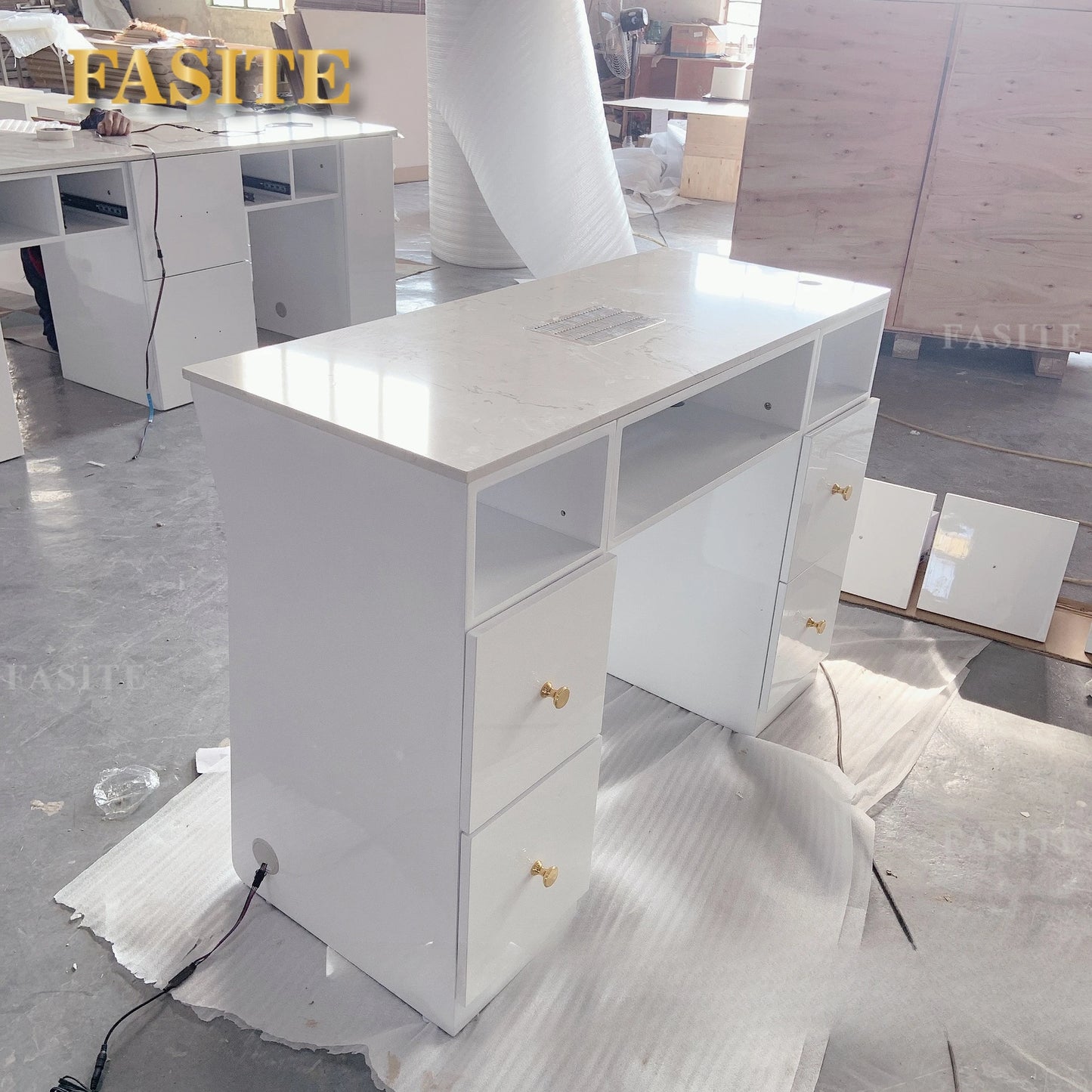 Modern minimalist nail table beauty table beauty salon single person nail table