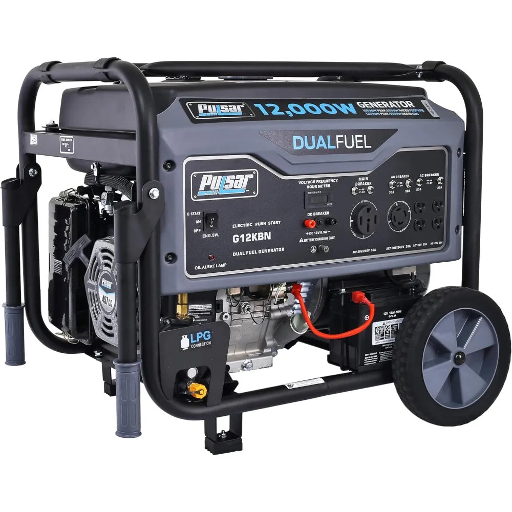 10500W Dual Fuel Portable Inverter Generator for Residential and Camping Use GD10KBN