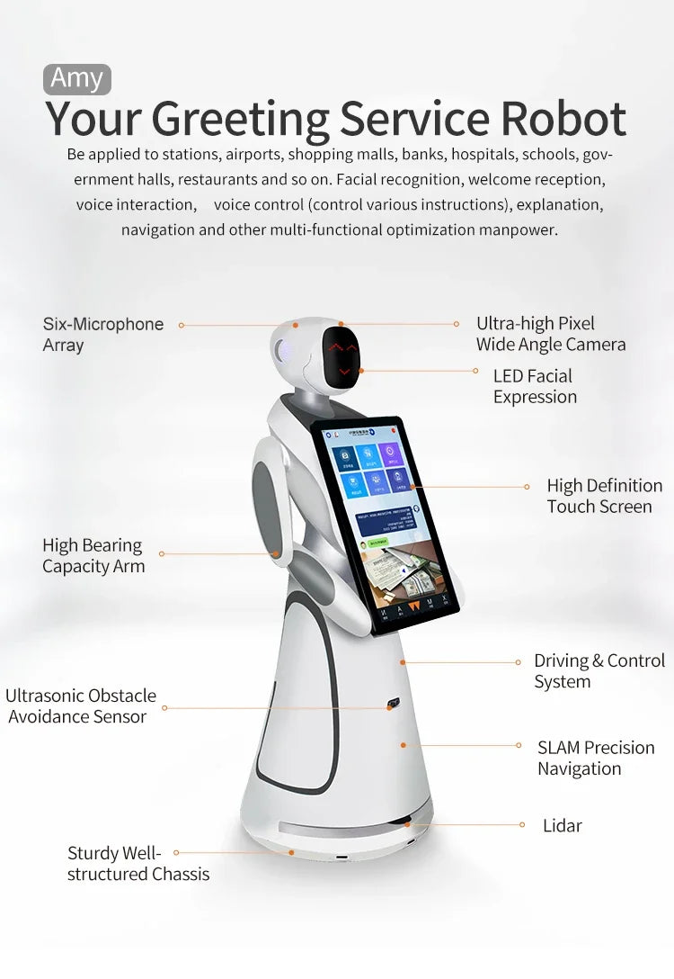 AI Programmable Intelligent Service Robot for Photobooth Solution