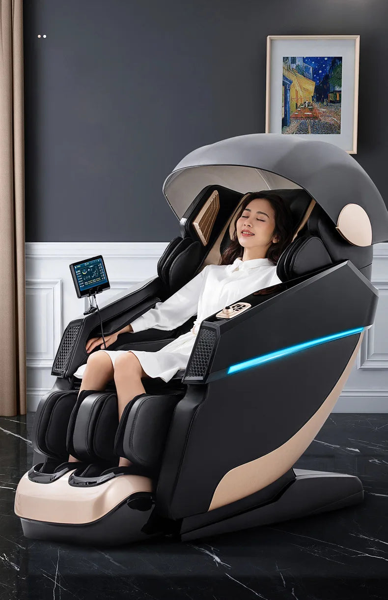 Household Electric Massage Chairs Full Body Airbag Cervical Spine Shoulder Smart Multifunctional Luxury Sofa Massage Chair
