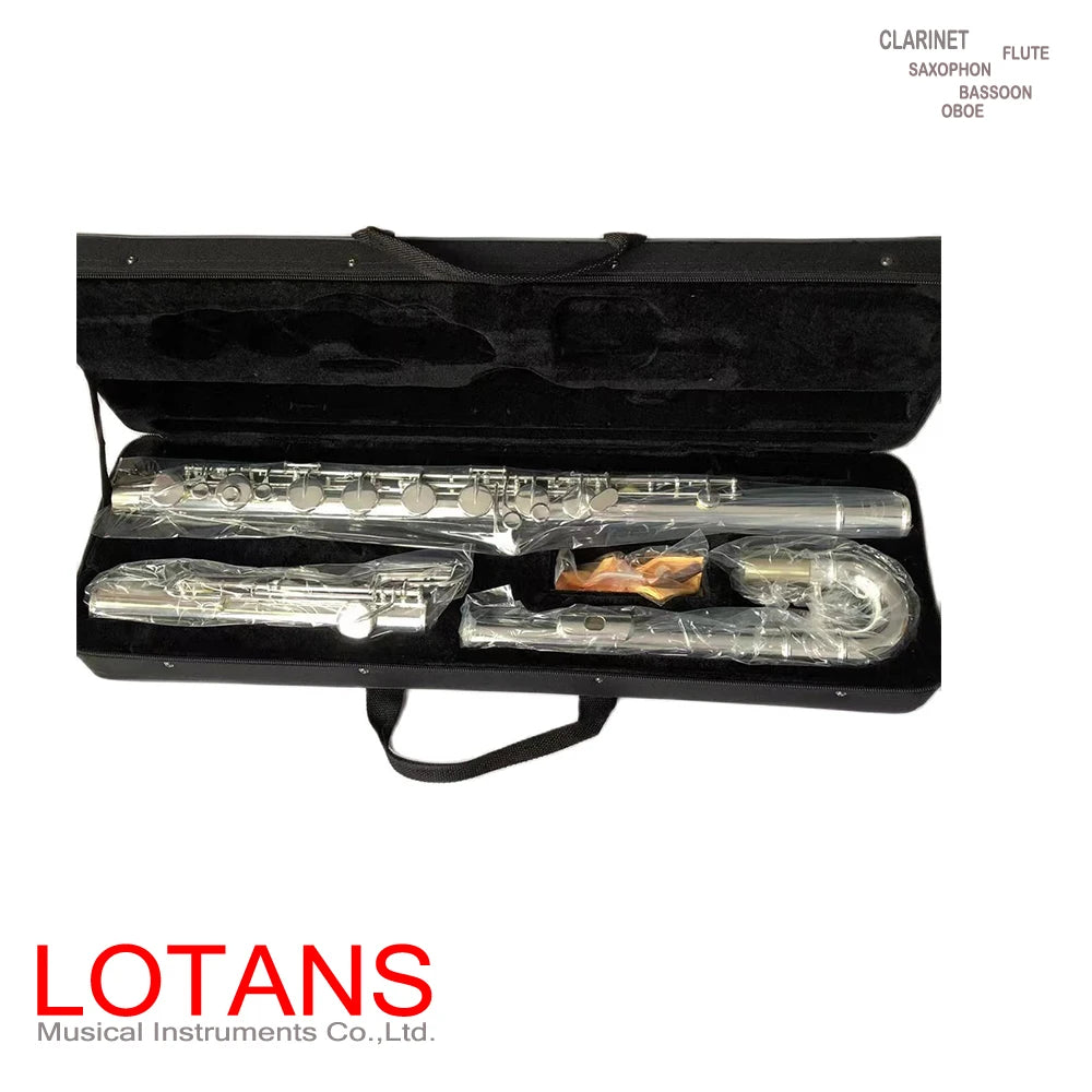 Silver bass flute for sale