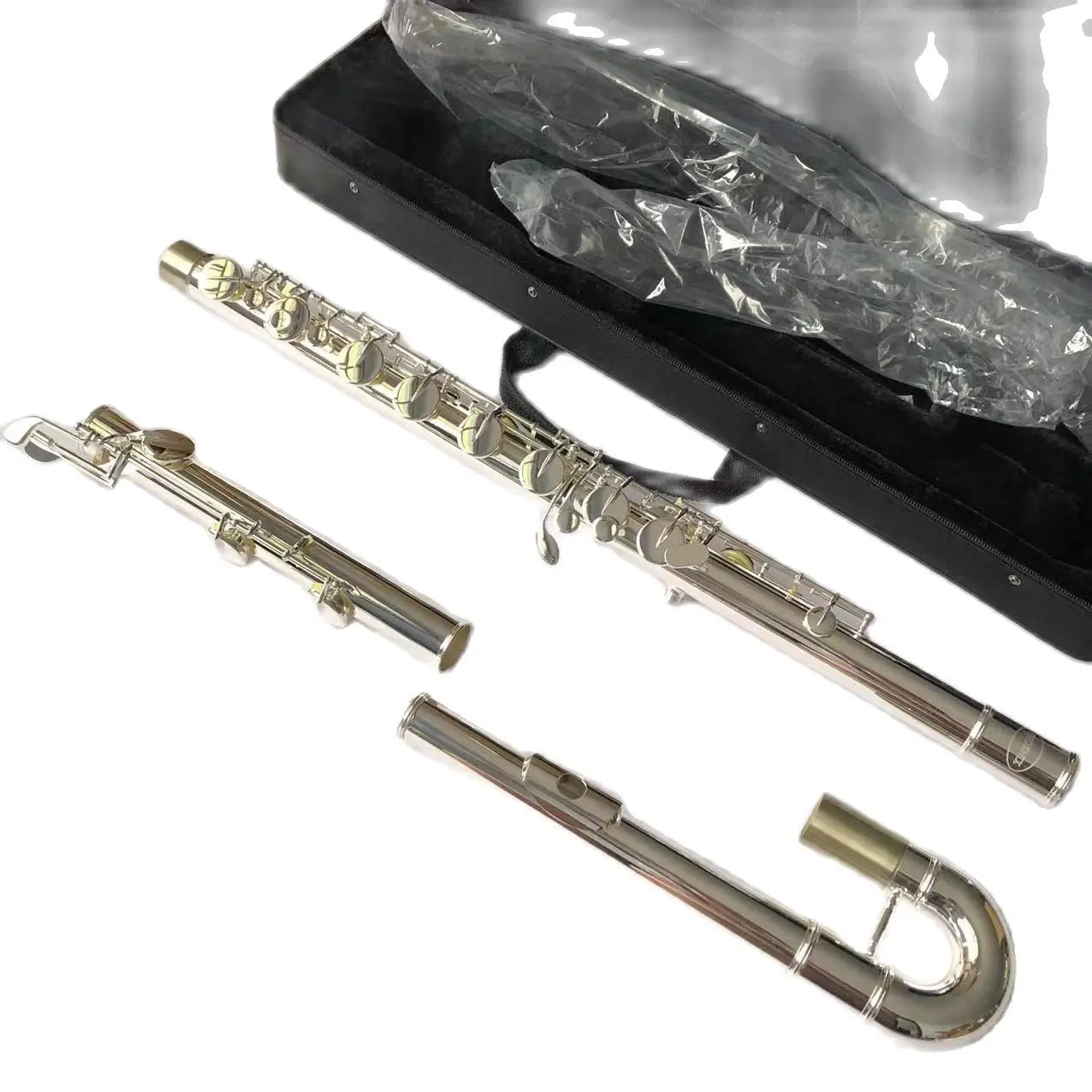 Silver bass flute for sale