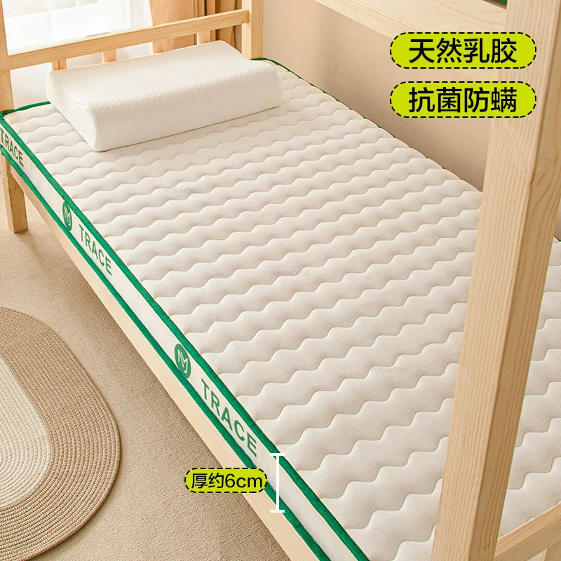 Simple Latex Mattresses Bedroom Tatami Mat Dormitory Single Antibacterial Memory Foam Mat Home Furniture Special Student Design
