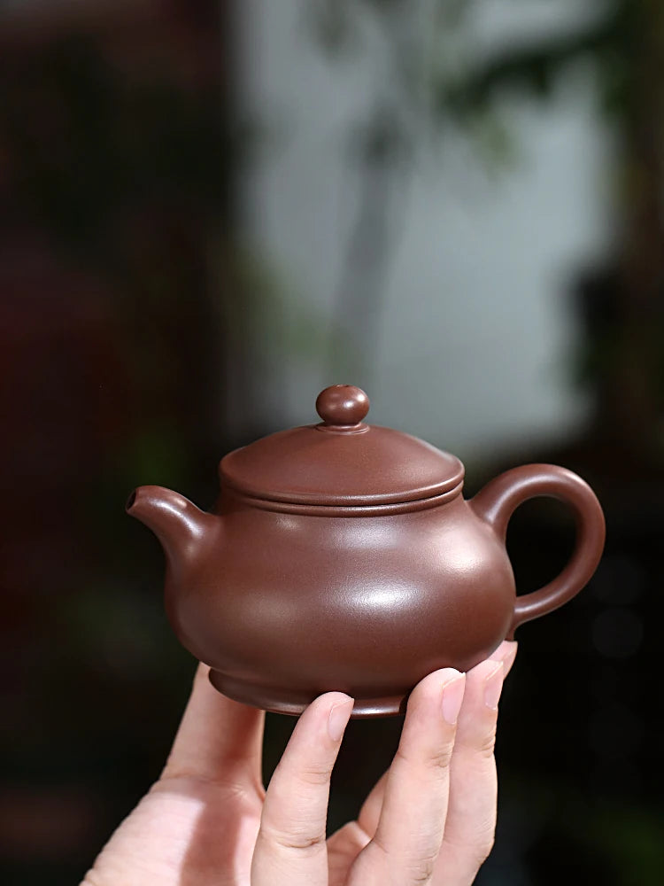 Small Capacity Yixing Purple Clay Pot Pure Handmade Kung Fu Tea Set Single Raw Mine Old Household High