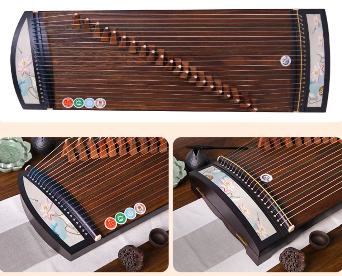 Small Guzheng 1M Portable 21 Strings with full set of accessories Chinese stringed instrument