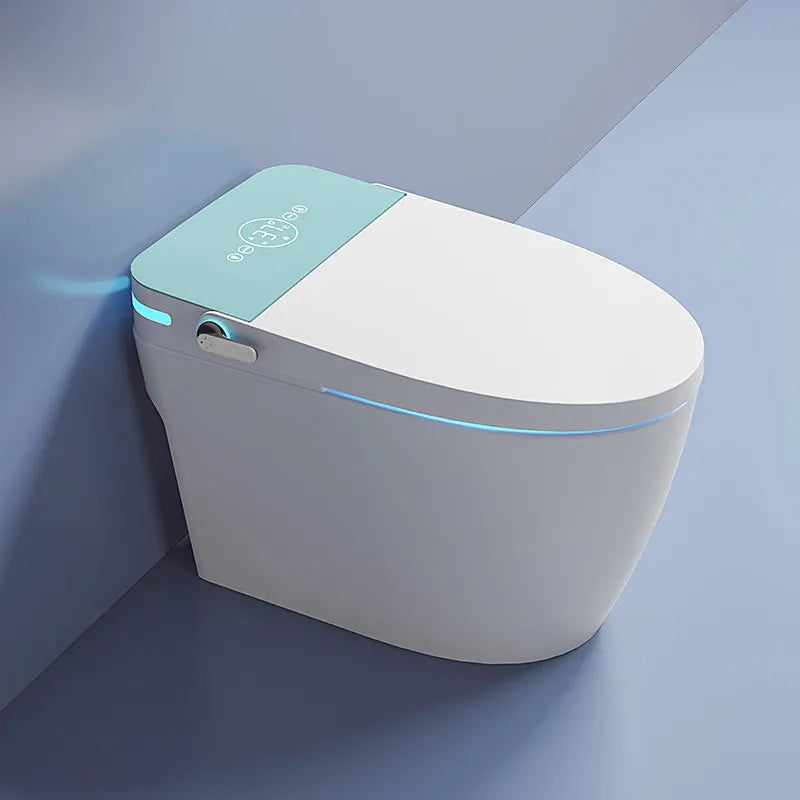 Smart Toilet ,Luxury No water pressure limit Automatic Flush Intelligent Bowls Rimless Water Closet with Remote Control