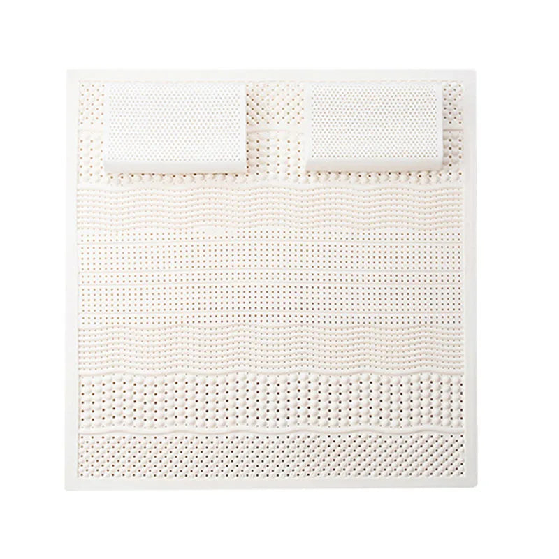 && Soft Comfort Sleep Mattress Latex Natural White Minimalist Double Mattress Folding Adults Bedroom Tatamis Suelo Home Furniture