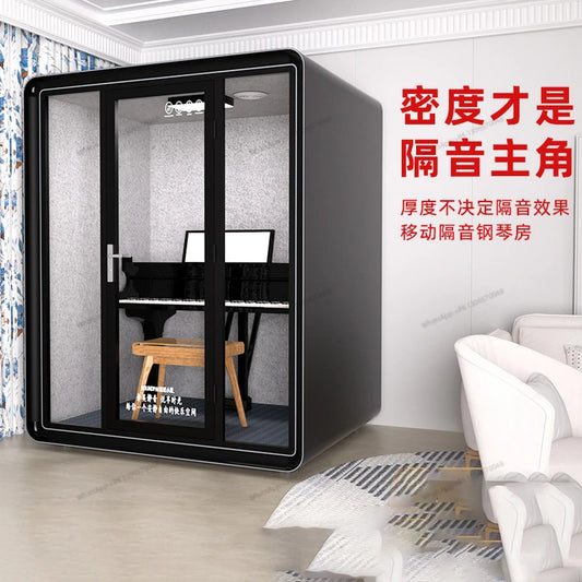 Sound insulation room, home phone booth, indoor recording studio, piano room, practice room, silent room, live broadcast room