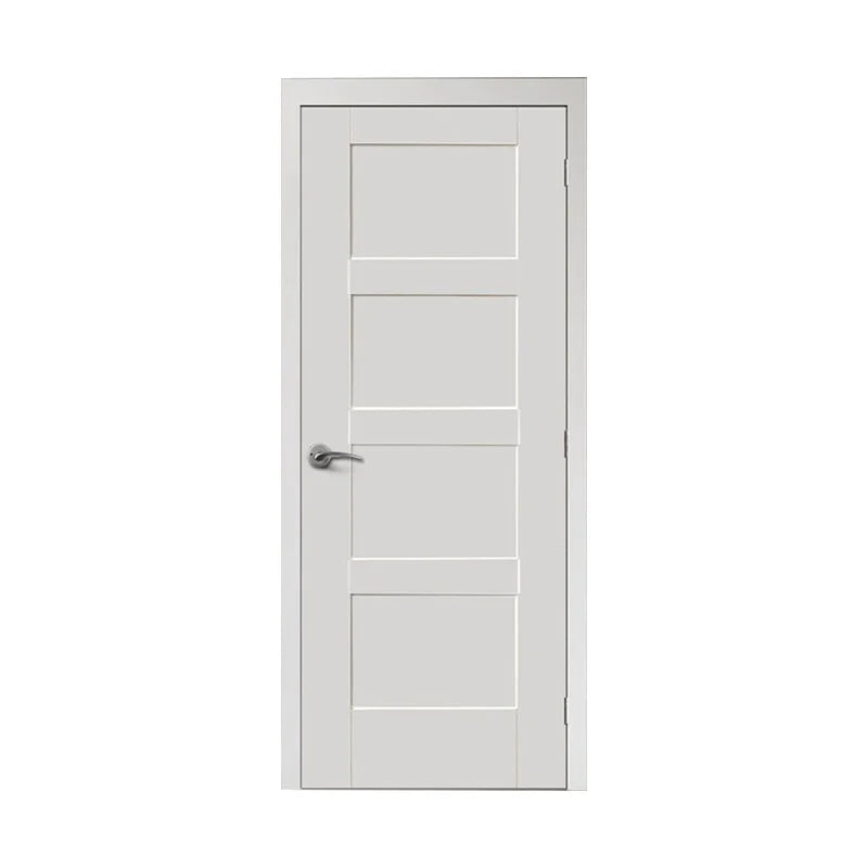 Soundproof  Interior Door WPC Door Panel Wooden Shaker Door For Private House