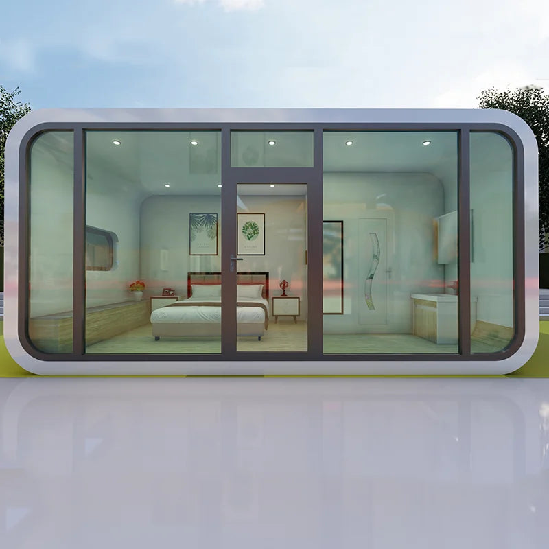 Space capsule mobile room, people's accommodation, camping, rest room, shop, office, outdoor mobile room customization