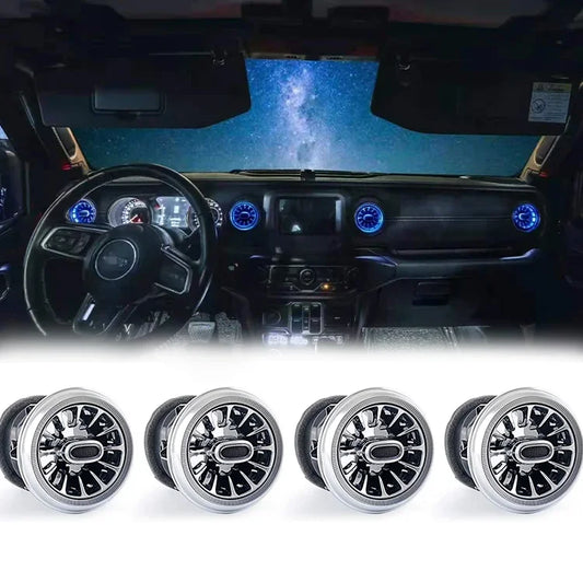 Spedking JK JL 4*4 offroad auto parts Atmosphere Lamp Air vents for jeep wrangler