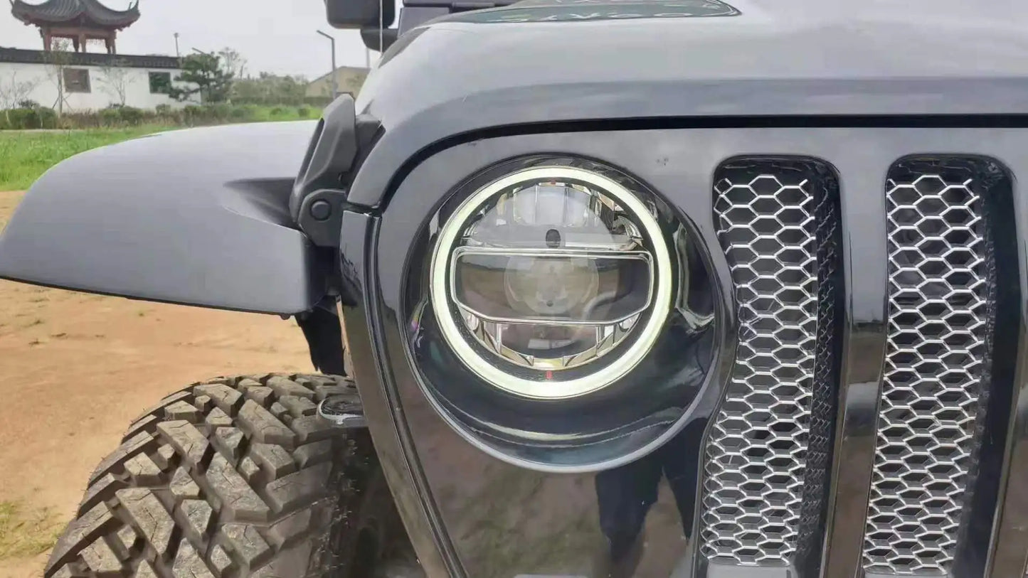 SpedkingHot sales  Car Offroad 4x4 Auto Accessories Original factory LED Headlamp headlights for Jeep Gladiator JT