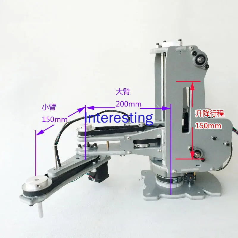 Stepping Four-axis Scara Manipulator Manipulator Teaching Robot Lightweight Handling Industrial Robot