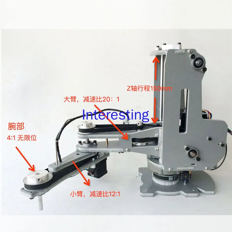 Stepping Four-axis Scara Manipulator Manipulator Teaching Robot Lightweight Handling Industrial Robot