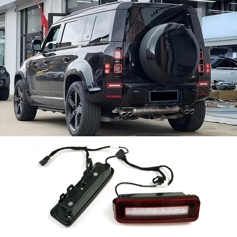 Stop Signal Red Tail Light Lamp Direct Fits Defender Led Brake Light For Land Rover Defender 2021 2022 2023