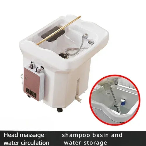 Stylist Beauty Salon Chair Hair Head Spa rasatura Shampoo giapponese sedia trattamento per parrucchieri Cadeira Salon Furniture