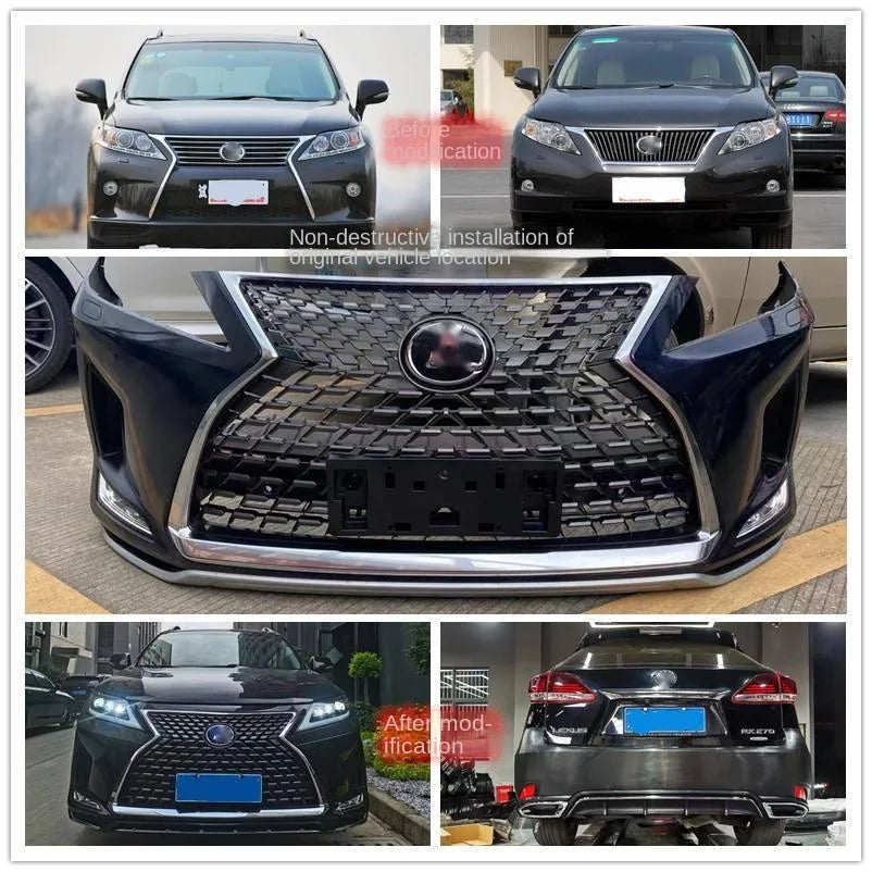 Suitable for Lexus RX270 RX350 RX450 old model to new ES NX LX front and rear headlight taillights