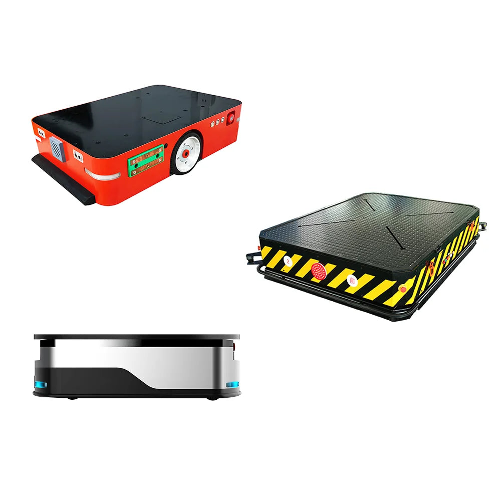 TZBOT 700kg load capacity magnetic navigation AGV robot with hree-level obstacle avoidance industrial agv car