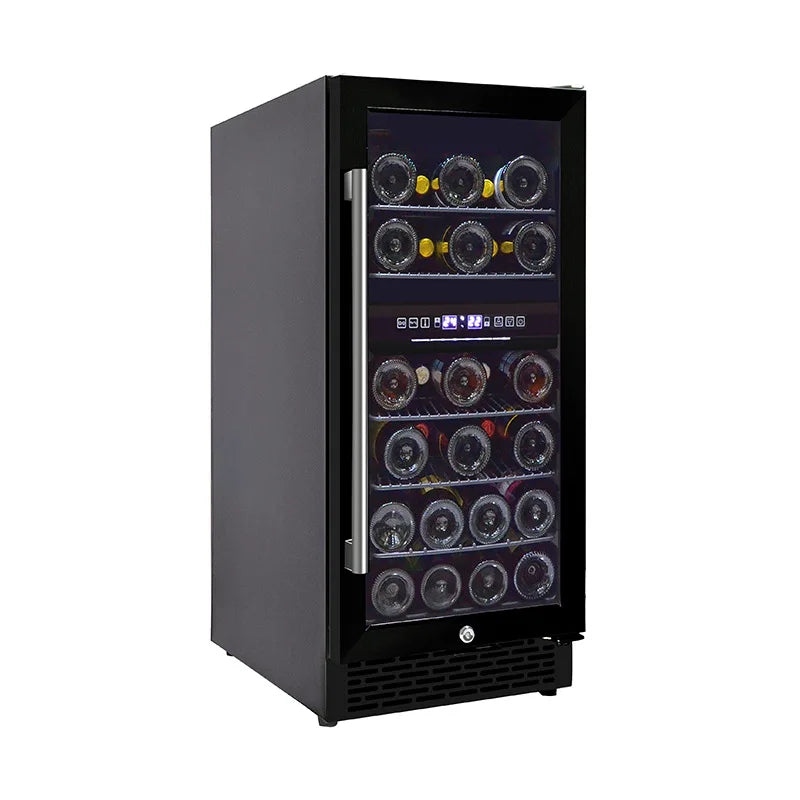 Thermostatic red wine cabinet can only be used in household living rooms. Mini air-cooled frostless refrigeration plant