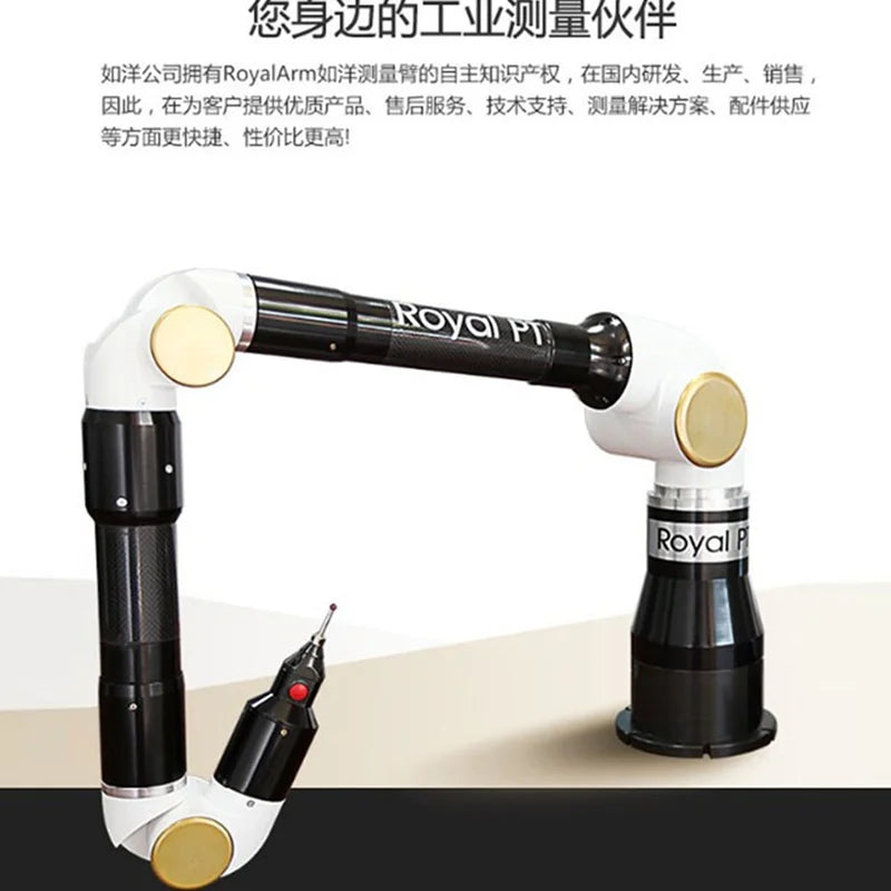 Three dimensional joint arm measuring machine Portable three coordinate measuring instrument 3D reverse modeling Laser scanner