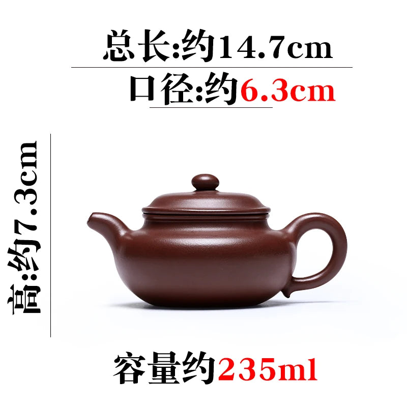 Tibetan Pot World Yixing Purple Clay Pure Handmade Kung Fu Tea Set Original Mine Household Full