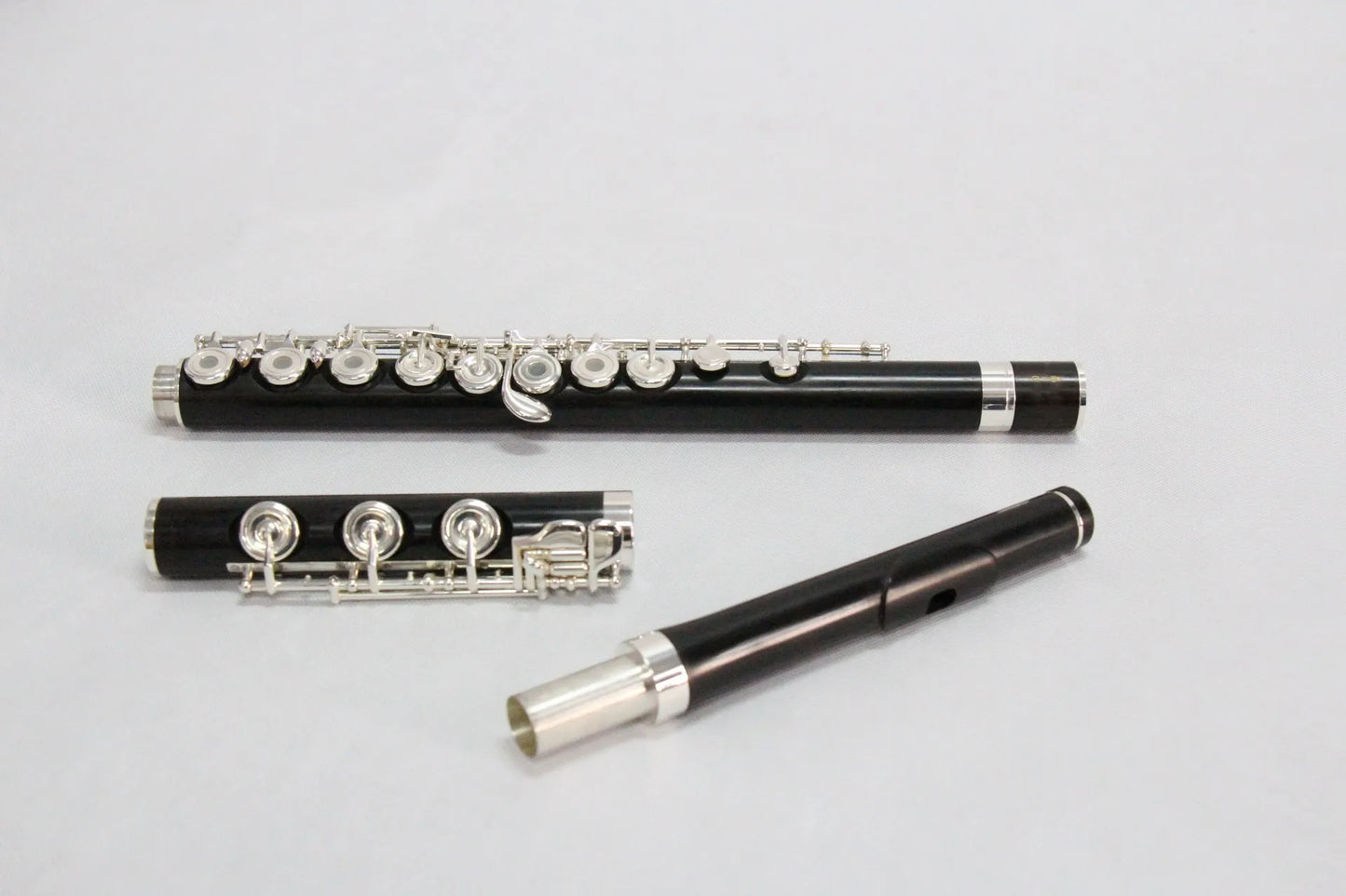 MMOOKA Top Grade Ebony Flute High Performance Flute Music Instrument Silver Plated Professional Flute