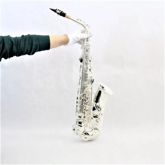 Top Quality alto saxophone Wholesale Woodwind professional saxophone alto silver plated