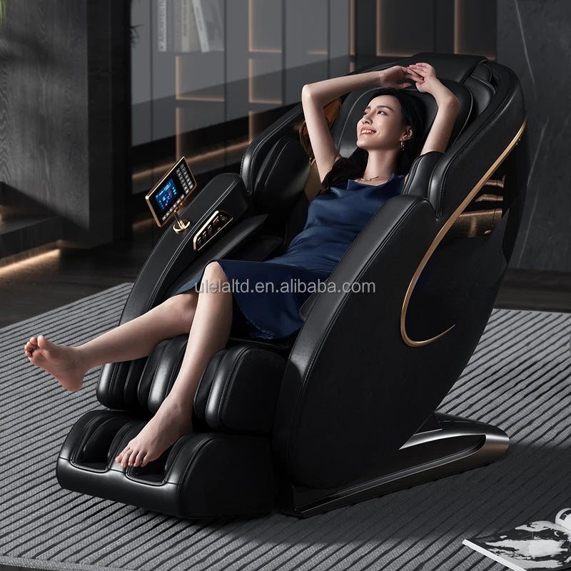 Top Quality sl Track 4D Massage Chair Price Zero Gravity Full Body Massage Chair With Smart AI