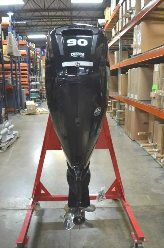 Used 2016 Mercury 40hp 4 stroke 20in Remote Outboard Motor