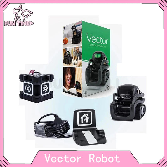 Vector Robot Intelligent Emotional Interactive Robot Pet AI Puzzle Electronic Vector 2.0 Robot Pet Toy Christmas Gifts Kids Toys
