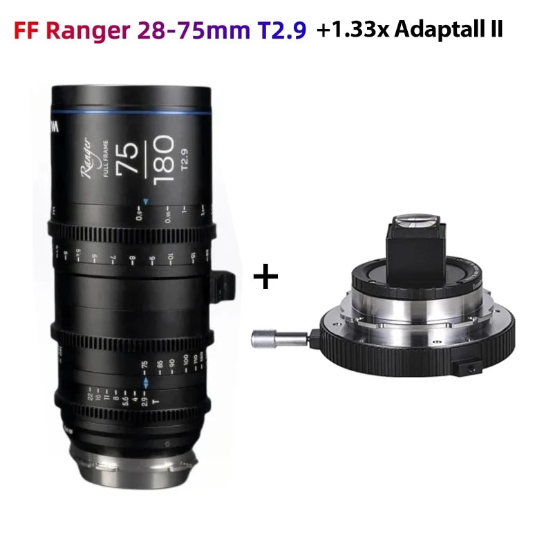 Venus Optics Laowa FF Ranger 28-75mm T2.9 75-180mm T2.9 Professional Cinema Lenses Full Frame Cine Zoom Lens for PL EF Mount