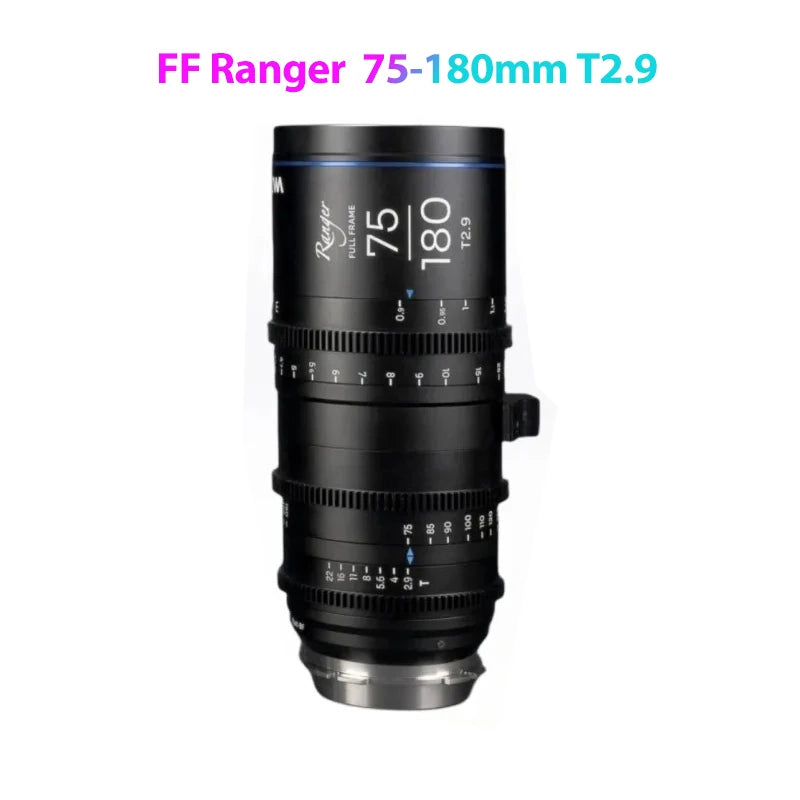 Venus Optics Laowa FF Ranger 28-75mm T2.9 75-180mm T2.9 Professional Cinema Lenses Full Frame Cine Zoom Lens for PL EF Mount