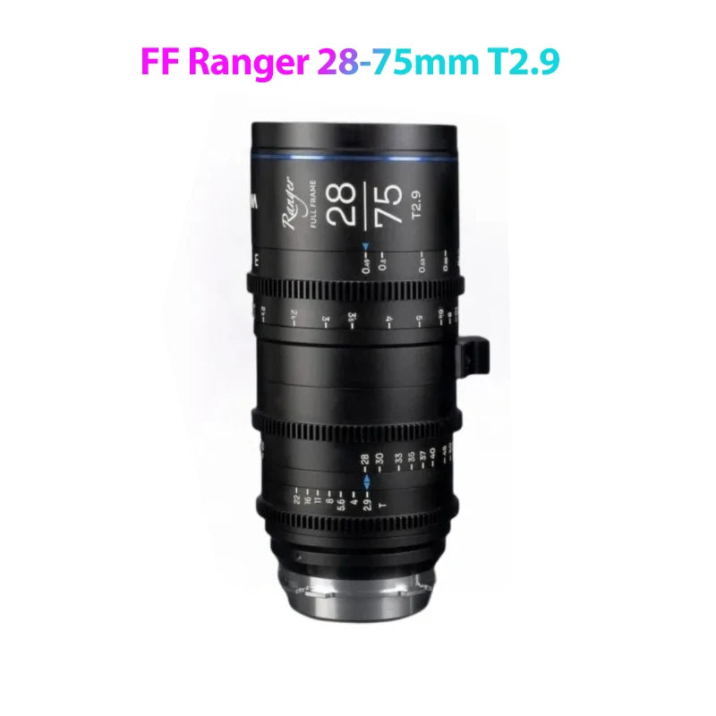 Venus Optics Laowa FF Ranger 28-75mm T2.9 75-180mm T2.9 Professional Cinema Lenses Full Frame Cine Zoom Lens for PL EF Mount